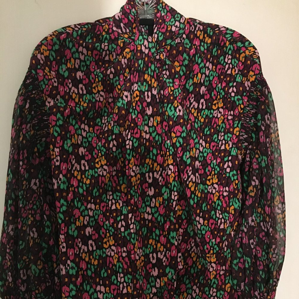 CHIFFON BLOUSE WITH BOW